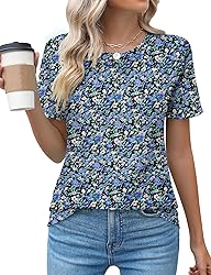 Kistore Plus Size Tunic Tops for Women Spring Loose