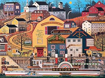 Buffalo Games - Charles Wysocki - The Bostonian - 1000 Piece Jigsaw Puzzle