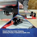 Faithfull 300mm Tile Cutter Manual Dual Rail Wall Floor Quarry Tiles 10mm view 5