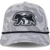 Paramount Outdoors Sunset Bear 5-Panel Performance Trucker hat Style Rope Cap with Comfort Snapback