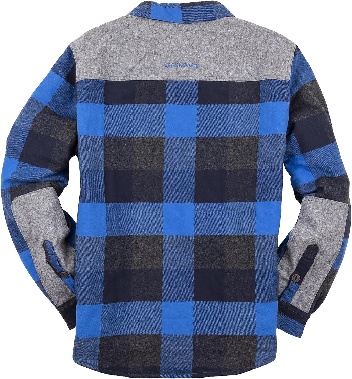 Legendary Whitetails mens Woodsman Heavyweight Quilted Shirt Jacket: Clothing
