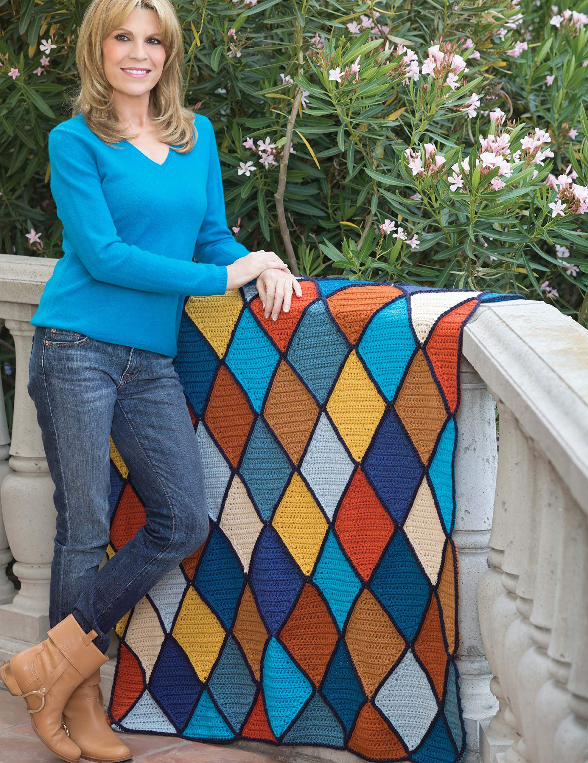 Vanna White's Crochet Favorites-20 Memorable Afghans, Garments, and Accessories that use her Signature Yarns
