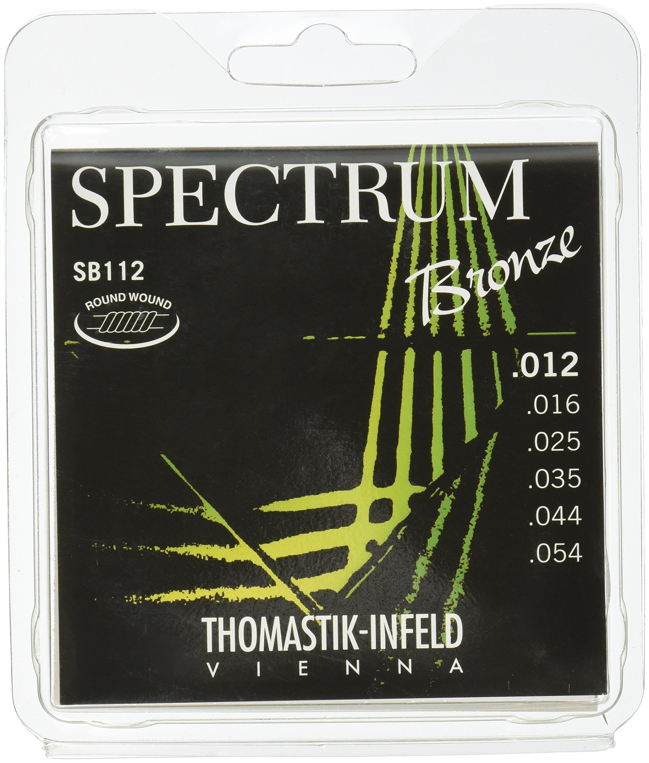 Thomastik strings for acoustic guitar Spectrum Bronze Series nickel-free set SB112 medium light .012-.054
