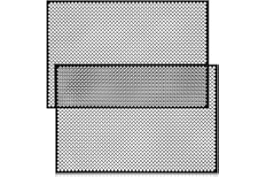 Gisafai 2 Pcs Cloverleaf Aluminum Sheet 2 Feet by 3 Feet Black Perforated Metal Sheets 0.02 Inch Thick Metal Mesh Decorative Aluminum for Indoor Outdoor