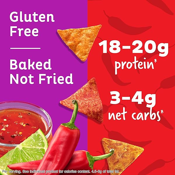 QUEST NUTRITION TORTILLA STYLE PROTEIN CHIPS, SPICY VARIETY PACK, CHILI LIME, HOT & SPICY, & SPICY SWEET CHILI, 12 COUNT (3 EACH FLAVOR)