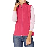 Amazon Essentials Women's Classic-Fit Sleeveless Polar Soft Fleece Vest with Zip Pockets (Available in Plus Size)