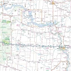 Rand McNally Easy to Read Folded Map: North