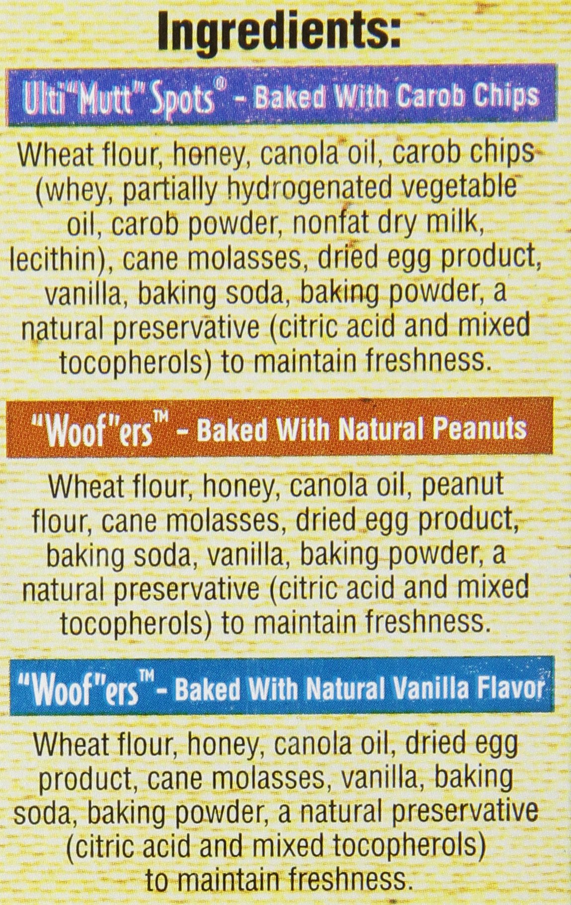 Three Dog Bakery Bitty Bites, Baked Dog Treats, Assorted Flavors, 13 ounces - Image 3