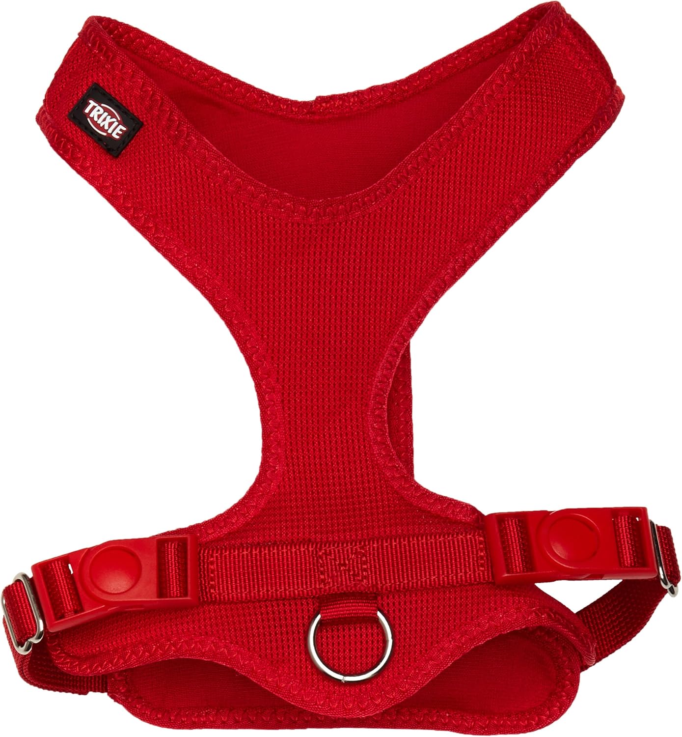 Trixie Soft Dog Harness, 35 - 60 cm x 20 mm, Red, 35 - 60 cm x 20 mm (Pack of 1)
