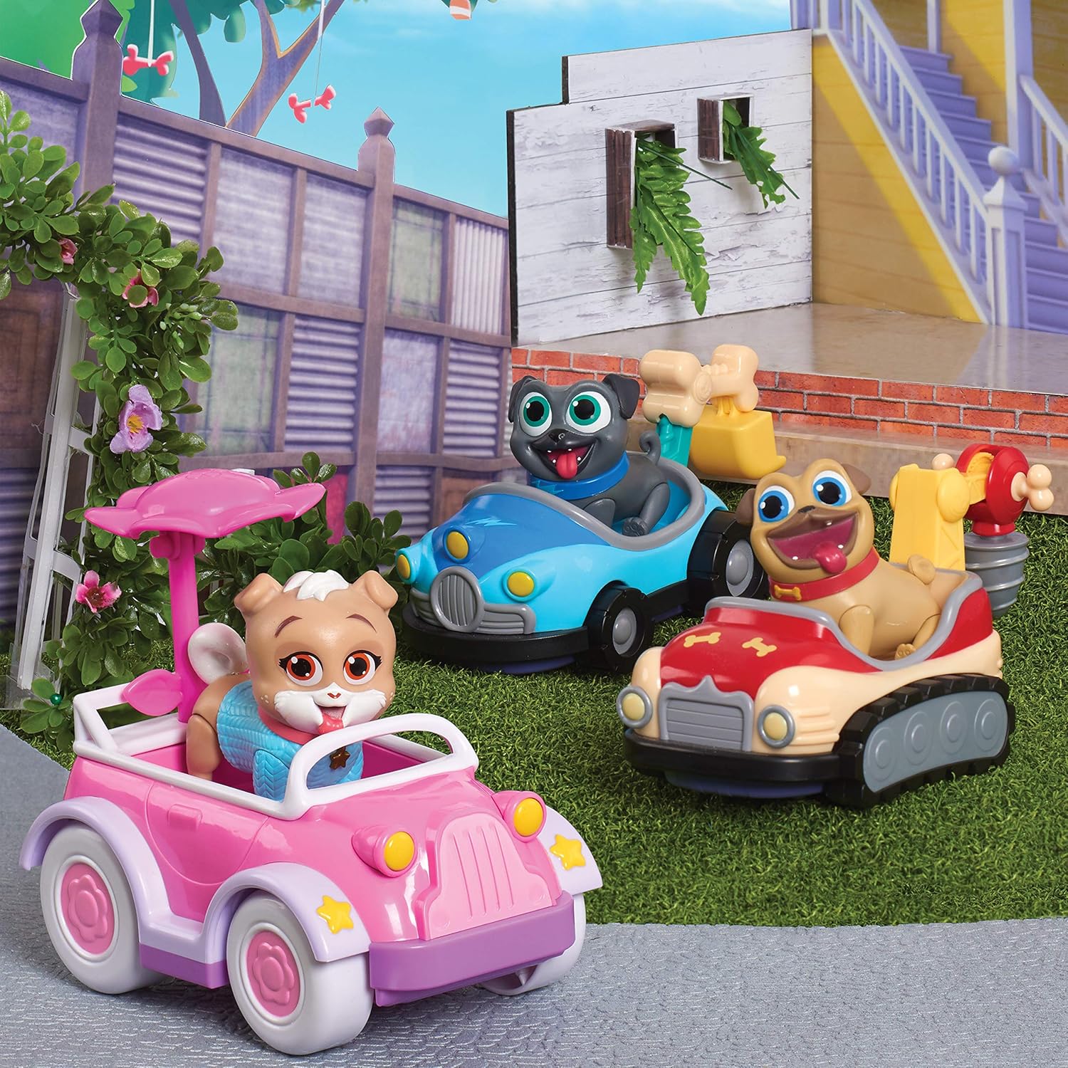 puppy dog pals car