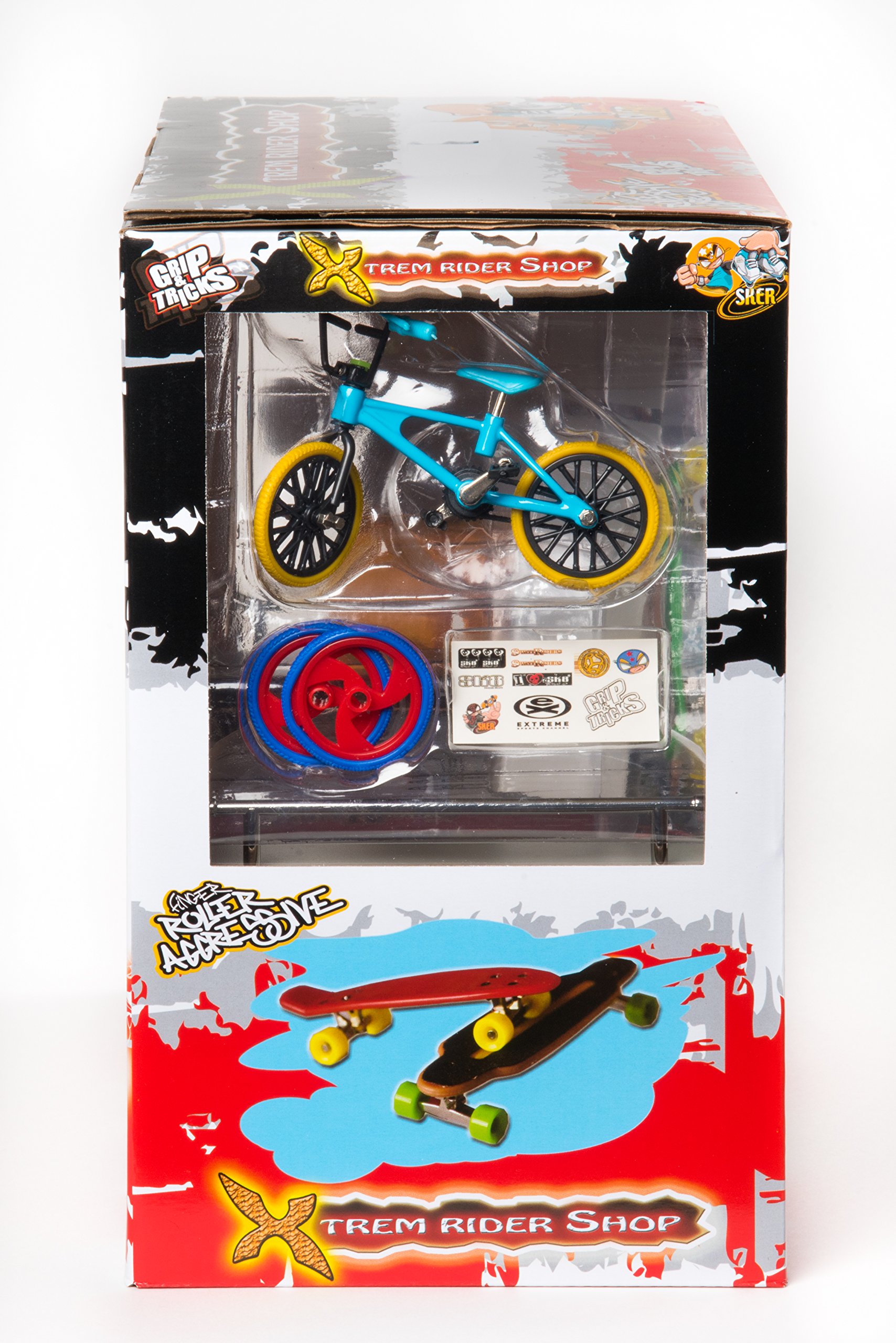 Grip and Tricks Extreme Rider Shop finger skate , ramp , BMX and