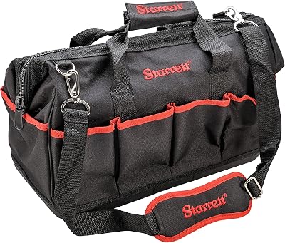 Starrett 13-Pocket Tool Bag Organiser Electrical Maintenance Tote Carrier