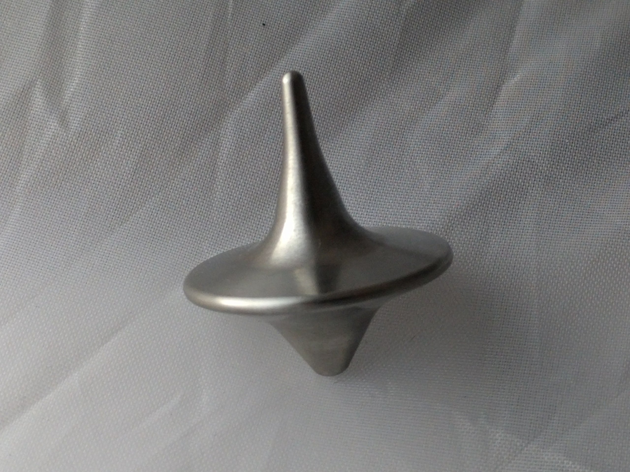 Stainless Steel Shiny Precision Machined Spinning Top