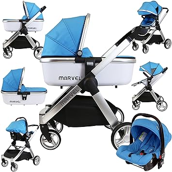 marvel 3 in 1 pram