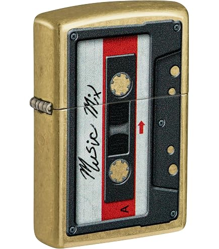 Amazon.com: Zippo Lighter: Music Turntable - Black Matte 78753