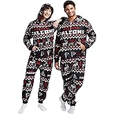 FOCO Unisex NFL Team Logo Pajamas One Piece Onesie