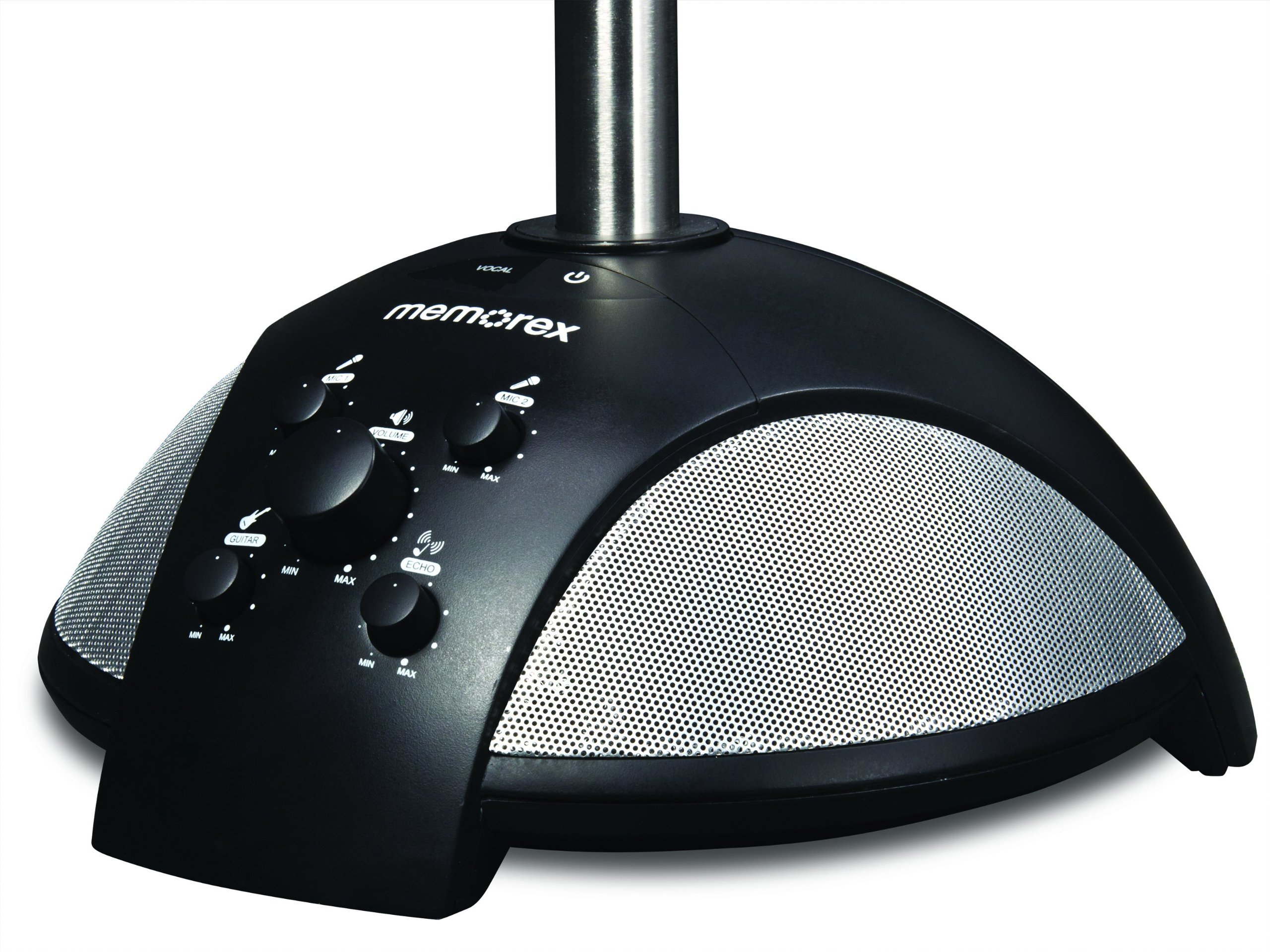Memorex Sing Stand 3 MKSSS3 Home Karaoke System with Bluetooth and Two