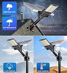 Gefolly SL-9800W Solar Street Lights