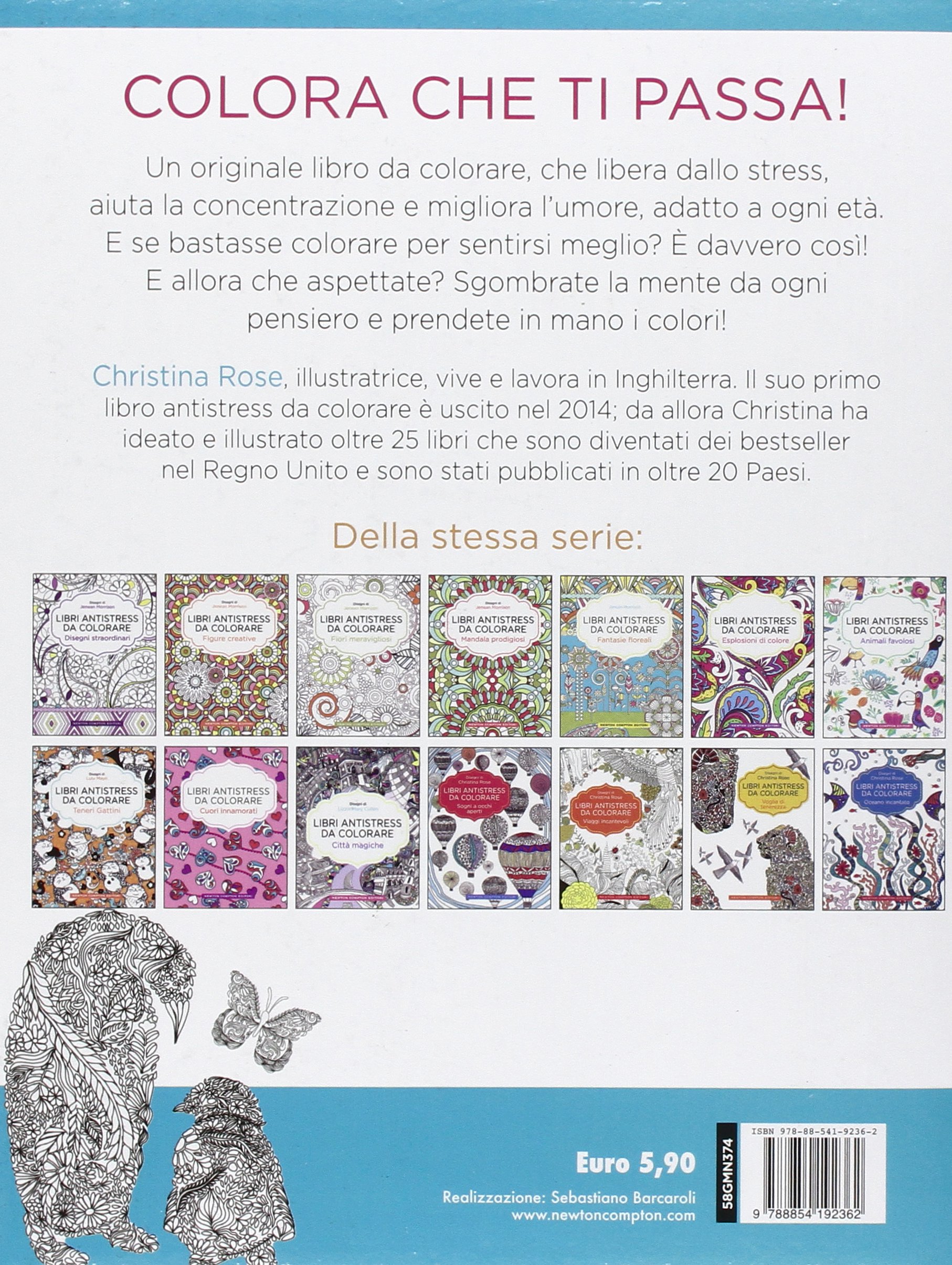 Meraviglie della natura Libri antistress da colorare Amazon Libri antistress da colorare Amazon Christina Rose Libri in altre lingue