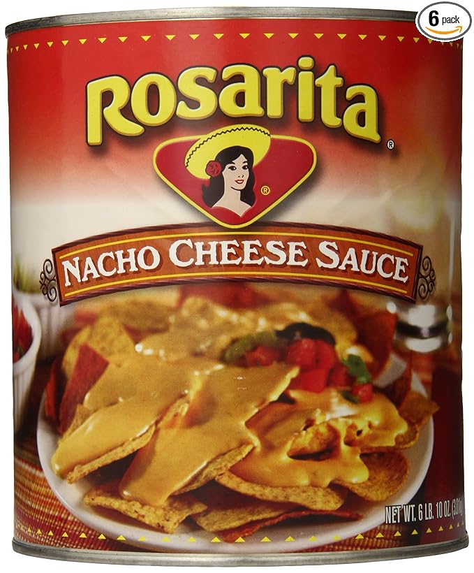 Amazon Com Rosarita Nacho Cheese Sauce 106 Ounce Pack Of 6 Gourmet Sauces Grocery Gourmet Food