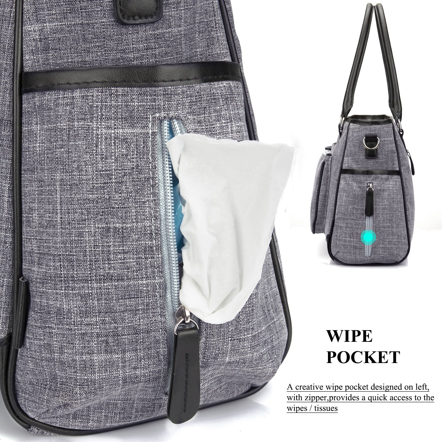 brinch diaper bag