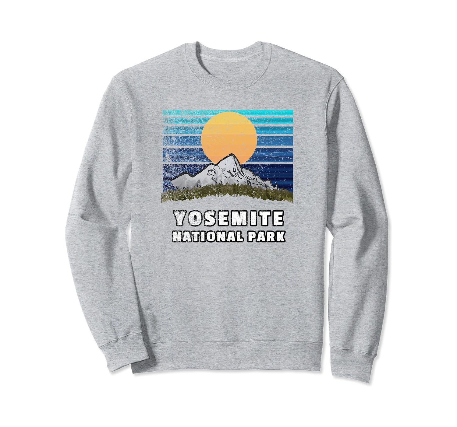mountain scene sweatshirt