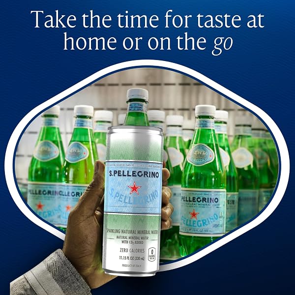S.PELLEGRINO SPARKLING NATURAL MINERAL WATER, UNFLAVORED, 11.15 FL. OZ (PACK OF 24)