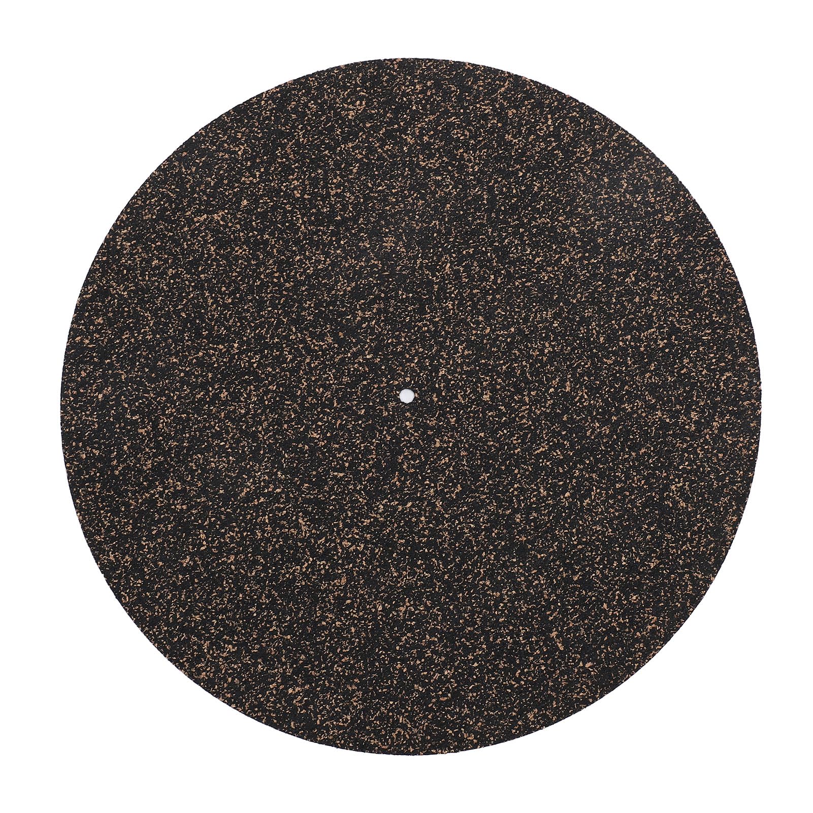 4mm Cork Turntable Mat, Anti Static Slip Mat for LP Record Player, Anti Vibration Cork Non Slip Thick Platter Slipmat for 12 Inch Records to Provide Better Sound