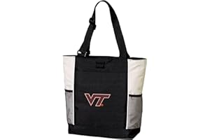 Broad Bay Cotton Virginia Tech Tote Bags Virginia Tech Hokies Totes Beach Pool Or Travel