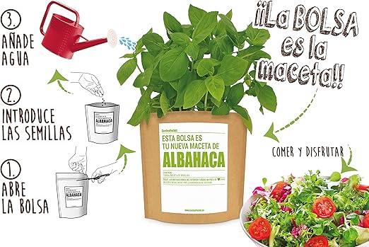 Garden Pocket - Kit de Cultivo de ENELDO - Bolsa Maceta: Amazon.es ...