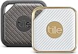 Tile Combo Pack - Key Finder. Phone Finder. Anything Finder (1 Tile Sport and 1 Tile Style) - 2 Pack