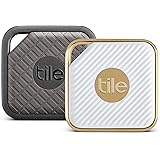 Tile Combo Pack - Key Finder. Phone Finder. Anything Finder (1 Tile Sport and 1 Tile Style) - 2 Pack