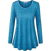 Cestyle Workout Tops for Women Yoga Tops Running Shirts Activewear Tee Shirt
