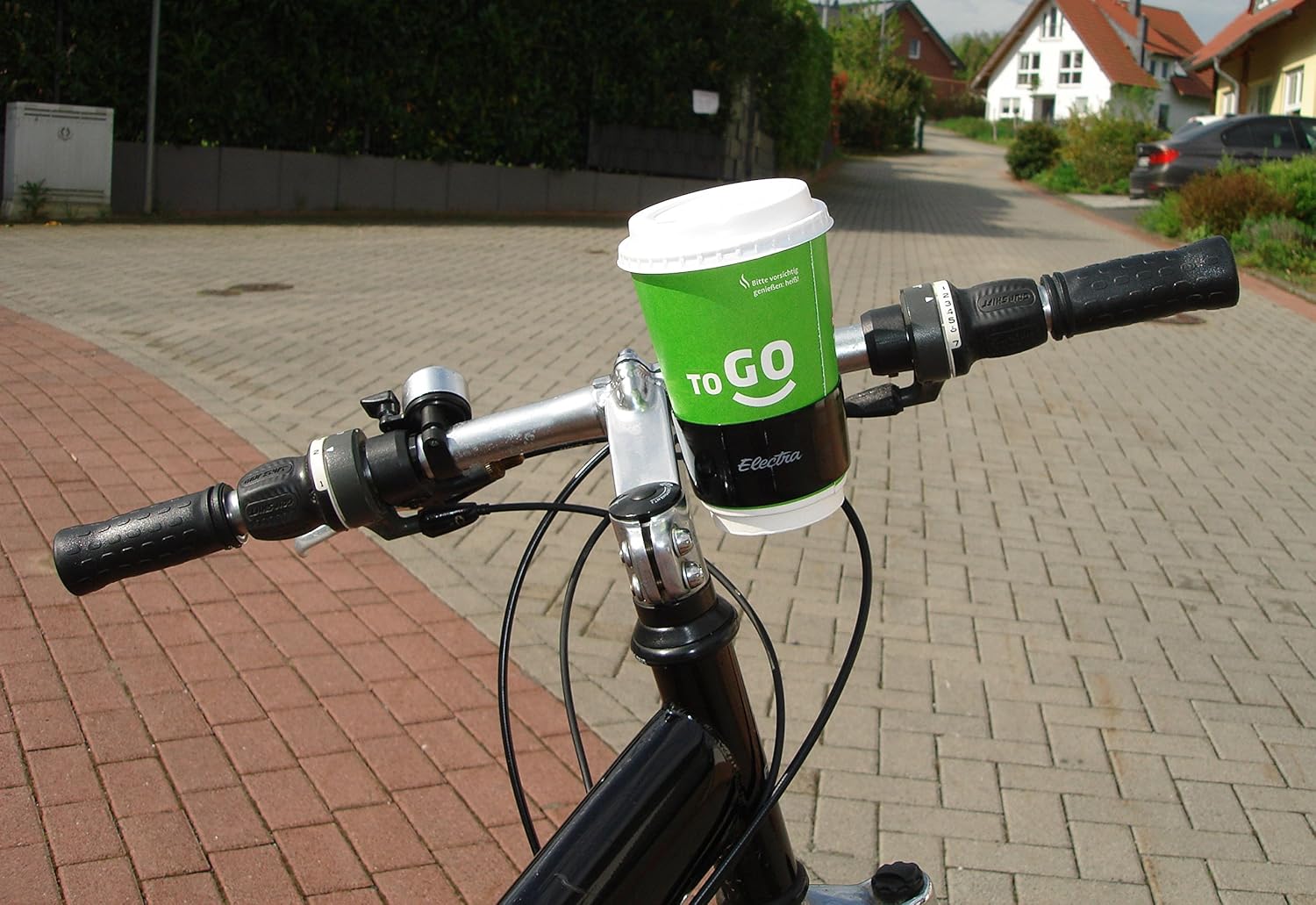 bicycle coffee cup holder