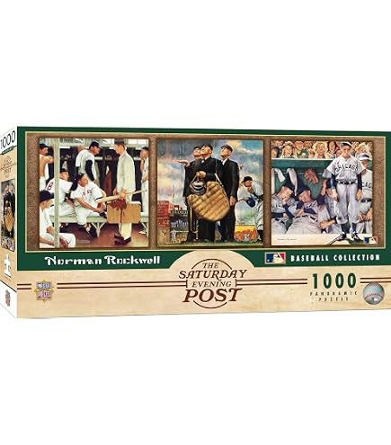 Amazon.com: The Saturday Evening Post Bottom of the Sixth Puzzle