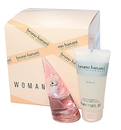 bruno banani Woman Geschenkset Eau de Toilette Natural Spray und Duschgel, 1er Pack (1 x 20 ml)