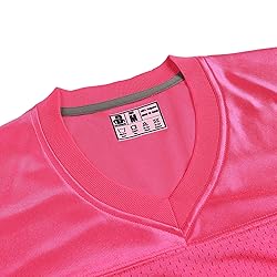 DEHANER Pink Football Jersey for Men Women Dad Mom