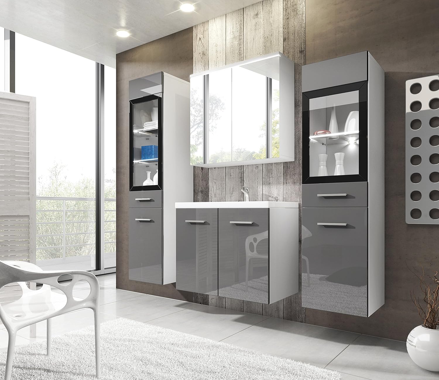 badezimmer set mit 2 waschbecken - Bestseller Shop für Möbel und