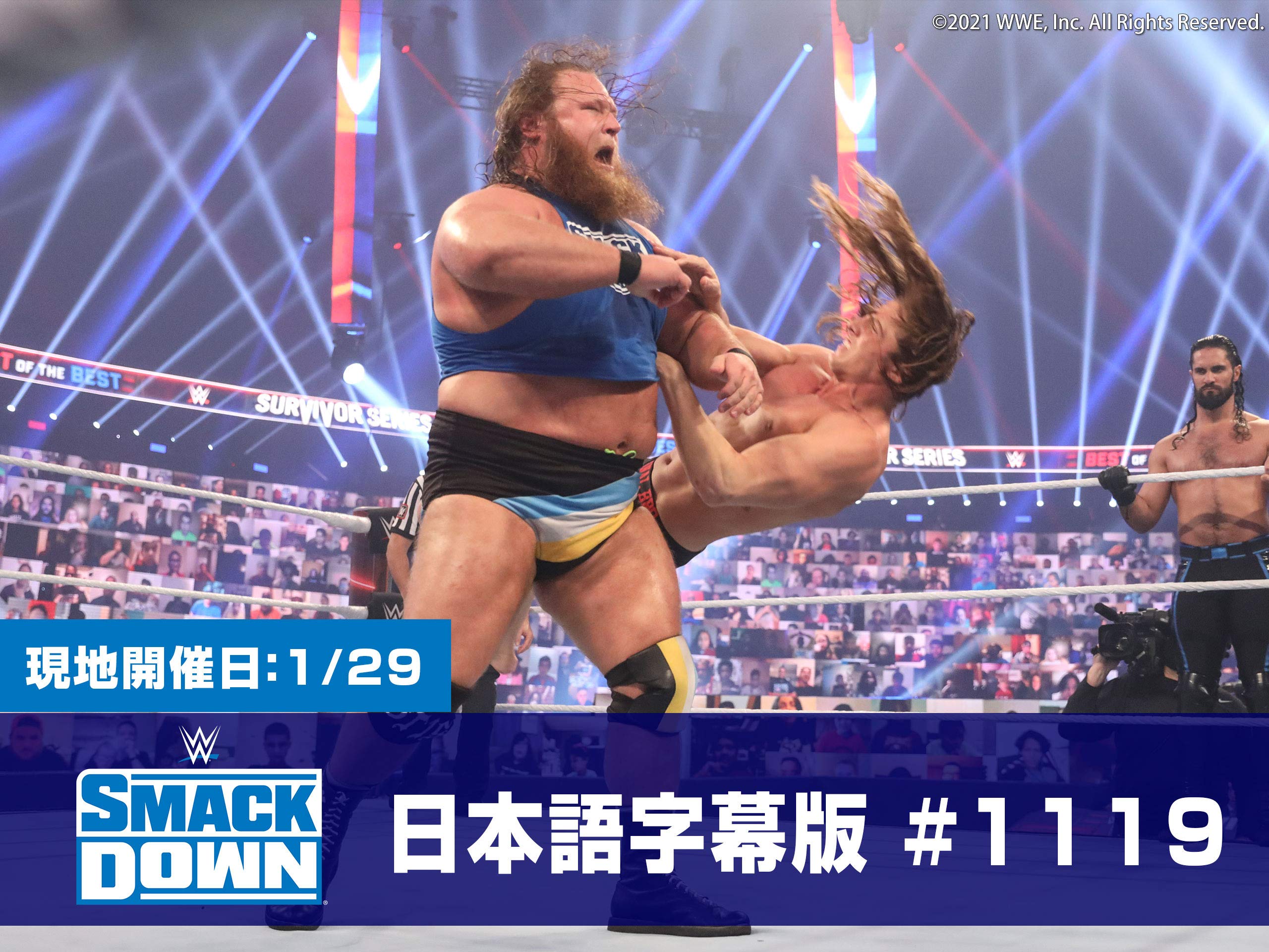 Amazon Co Jp Wwe スマックダウン 開催月 21年1月を観る Prime Video