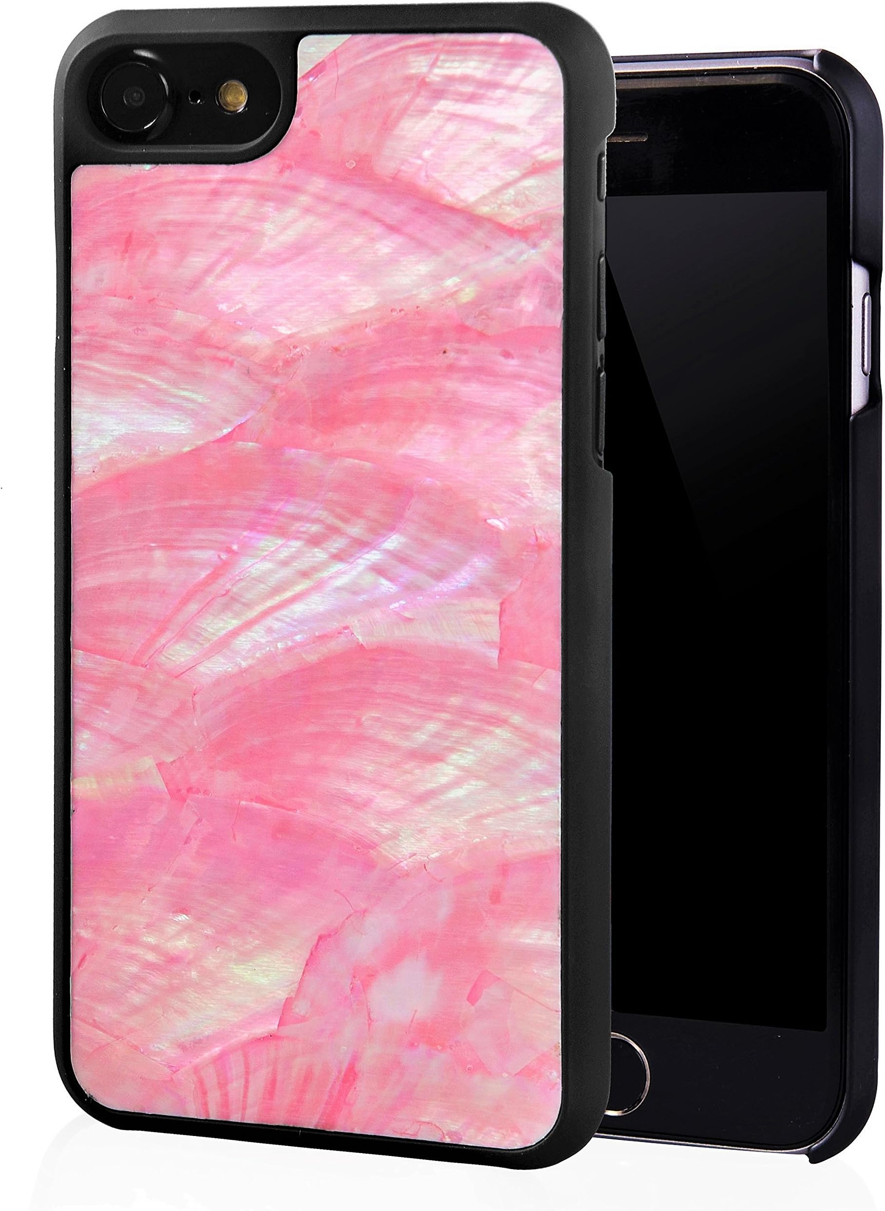 Onlux iPhone 7 Case 100% Natural Seashell (Pink)