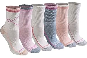 Dickies Womens Dri-tech Advanced Moisture Wicking Mid-crew Socks, Available in M-l (6,12 Pairs) Socks