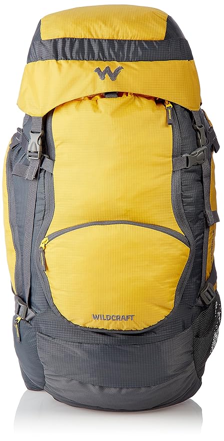 Wildcraft 45 Ltrs Yellow Rucksack (8903338074175)