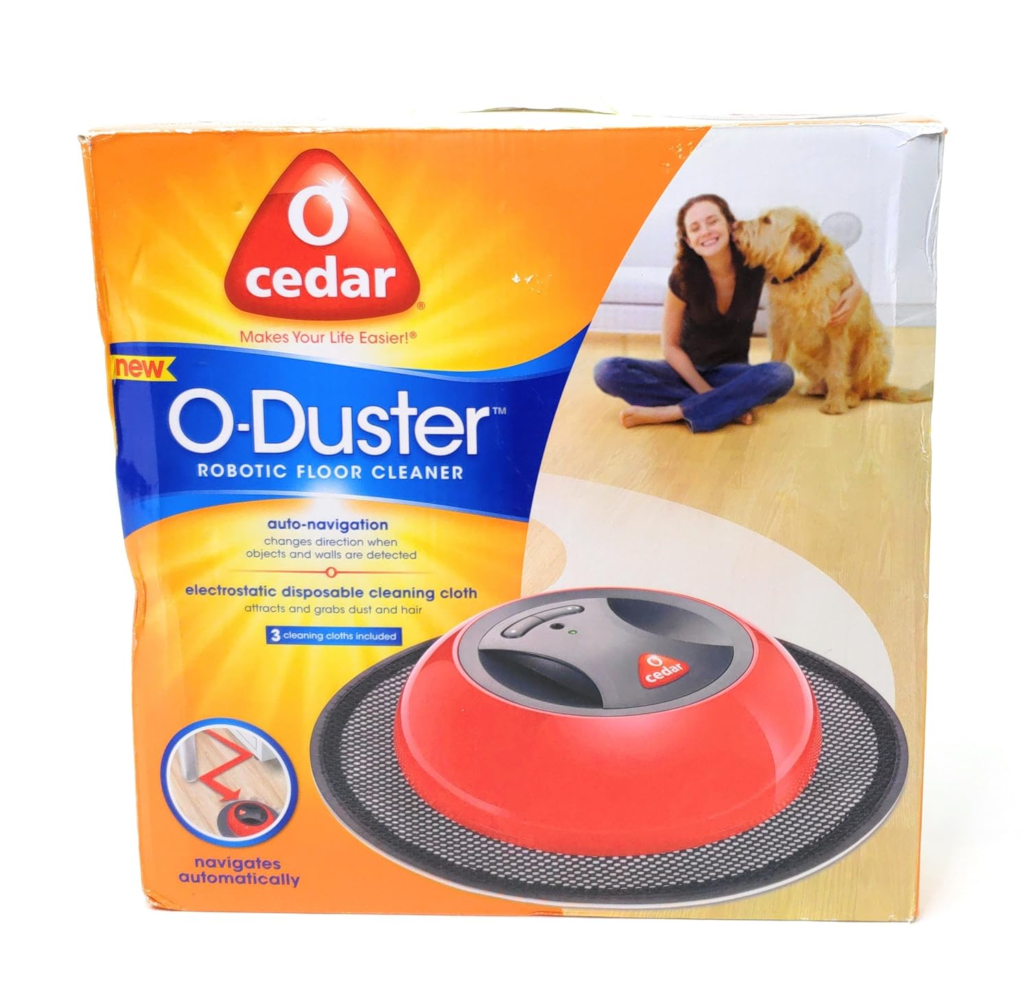 O Cedar Duster Robotic Floor Cleaner Amazon In Home Kitchen