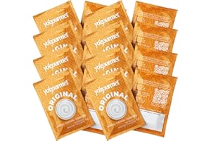Yogourmet Yogurt Starter (16 Pack Bulk Version) - Make Yogurt at Home - Starter Culture - All Natural, Gluten Free, Kosher, Halal - 3 g Sachets