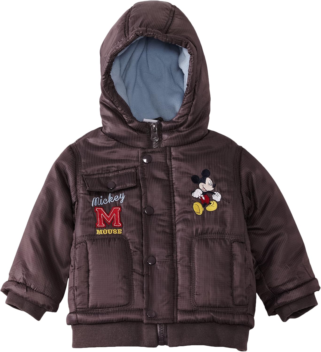 Disney Mickey Mouse Baby Boys' Coat Brown/Crystal Blue 12 Months