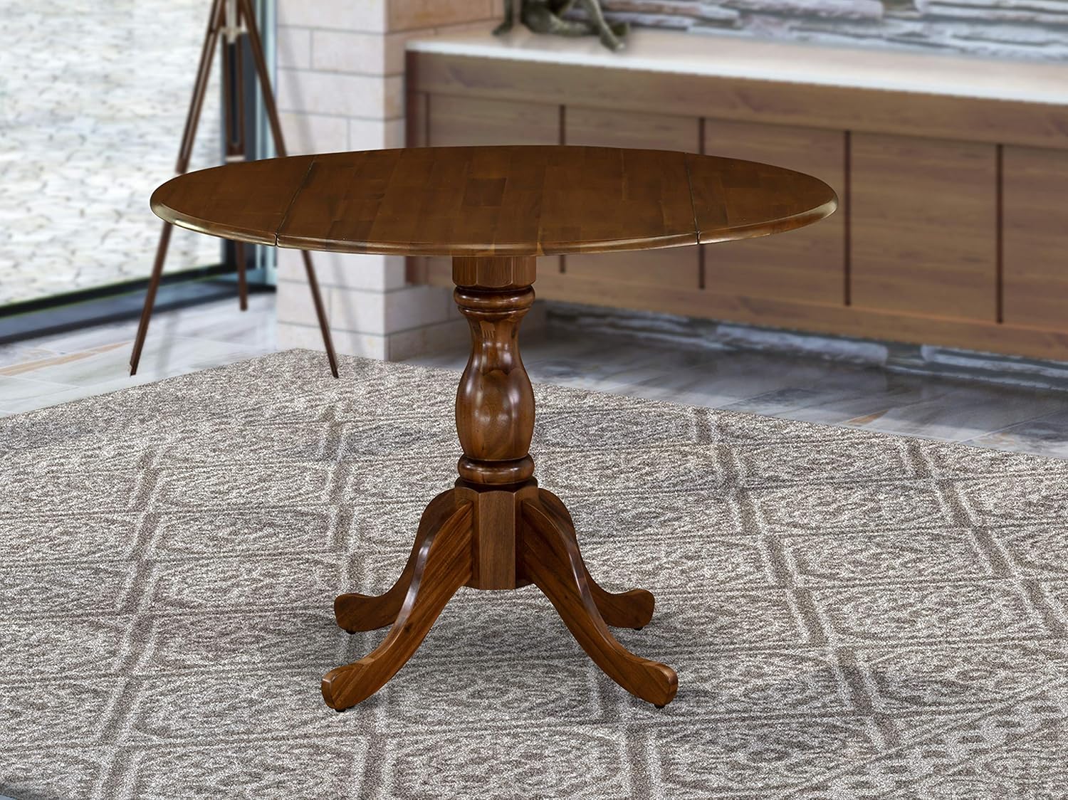 East West Furniture DMT-AWA-TP Dining Table, 42