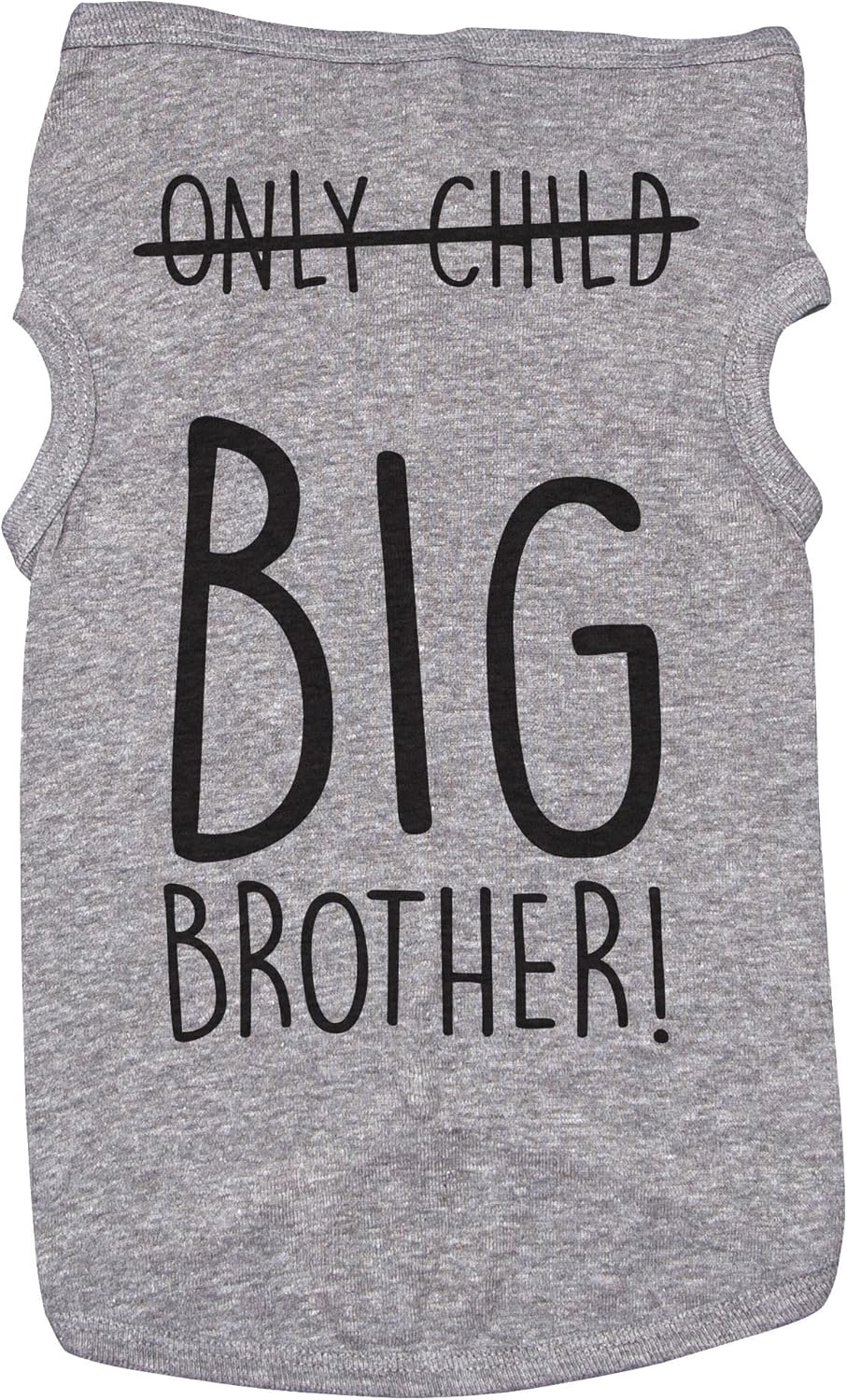 Big Bro Shirt for Dogs/ONLY Child, Big 