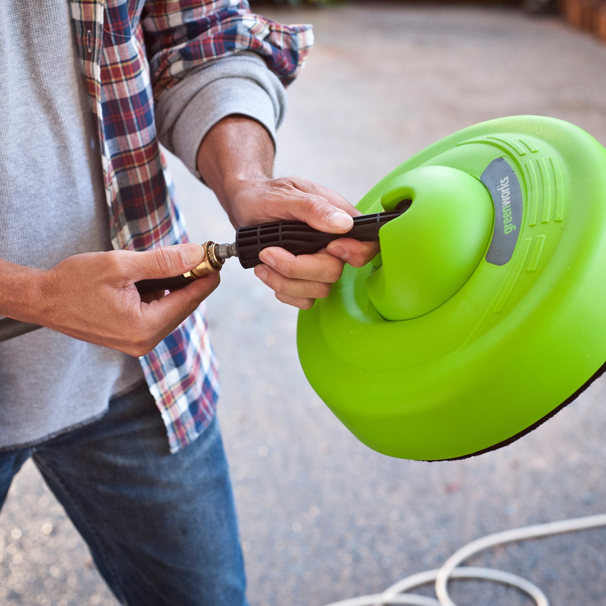 Greenworks Surface Cleaner Universal Pressure Washer Attachment 30012 841821008383 eBay