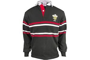 RUGBY IMPORTS Wales Split Stripe Rugby Jersey