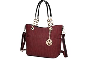 MKF Collection Crossbody Hobo Bag for Womens Fashion – PU Leather Shoulder Purse – Top Handle Handbag by Mia k, Jane